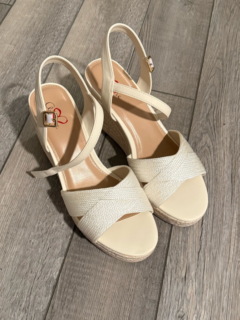 Mia Amore Bekee Platform Wedge Espadrille Sandal